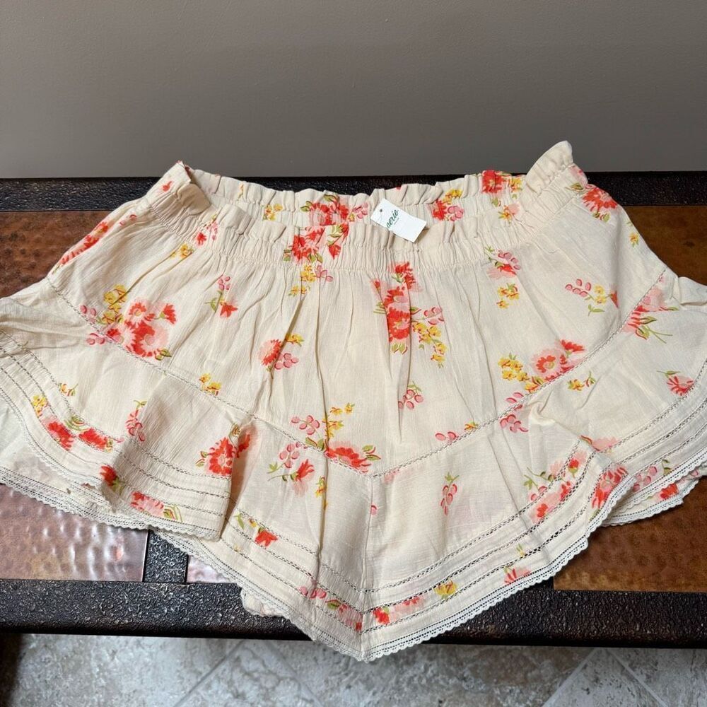 NWT Aerie floral mini skort XXL